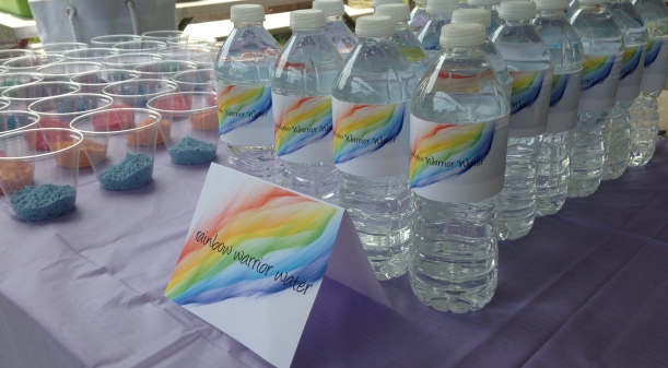 Rainbow Warrior Water Bottles